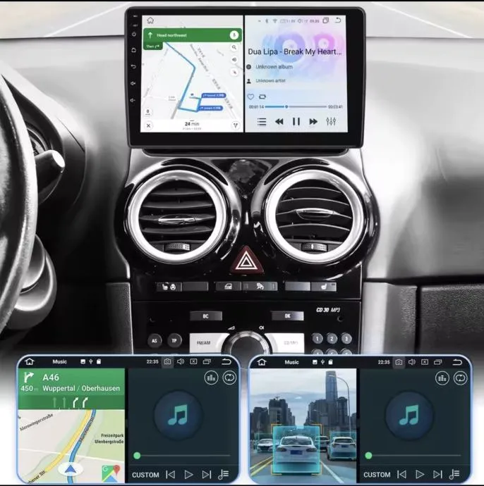 original android za opel corsa d multimedija navigacija ekran radio - slika 2