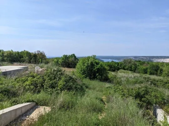 labin, zemljište s građevinskom dozvolom, pogled na more 558 m2 - slika 6