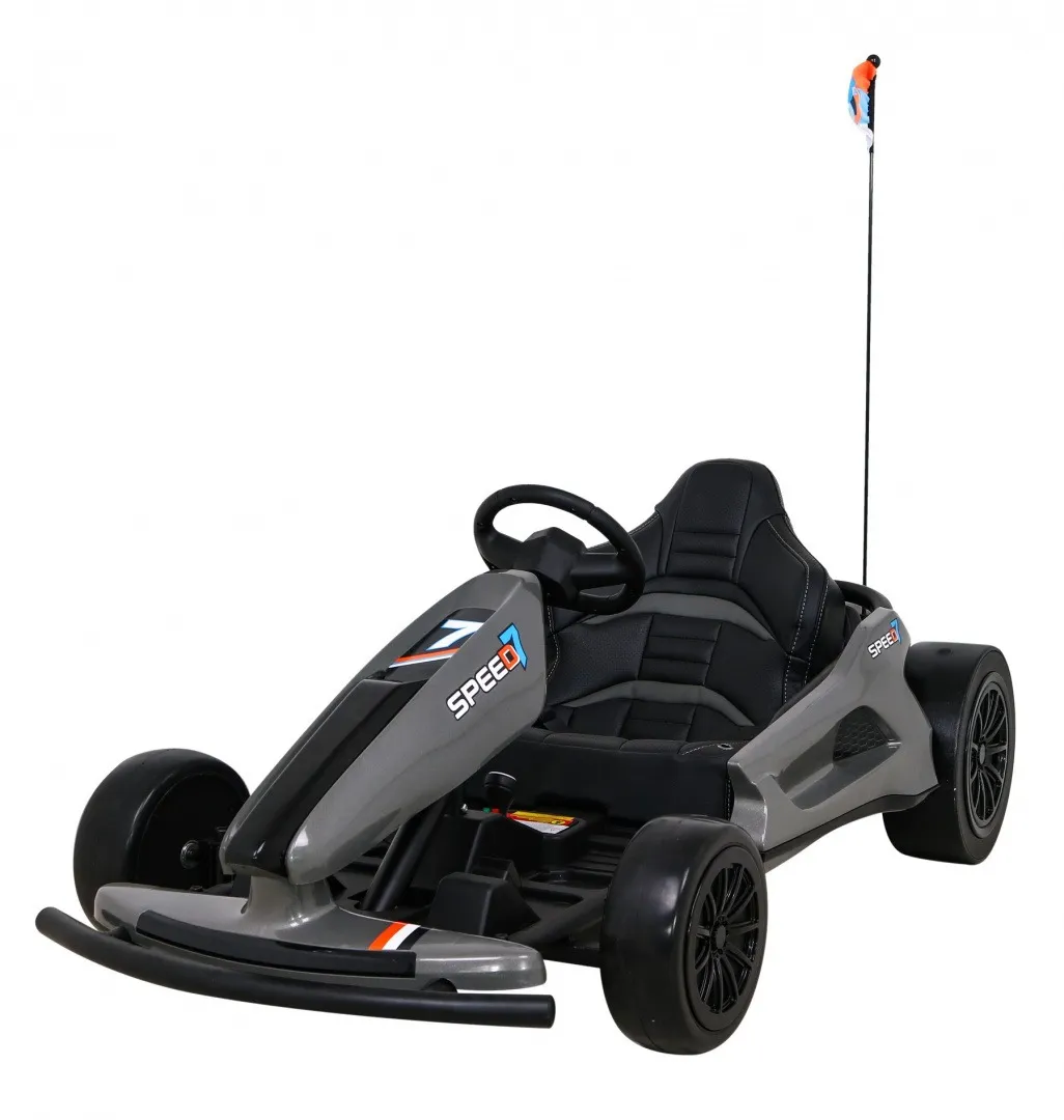 Go-Kart na akumulator SPEED 7 DRIFT KING - sivi - Mursko Središće