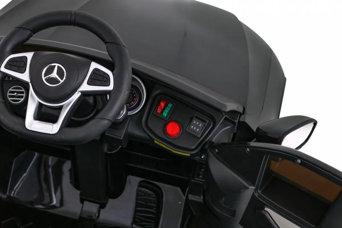 licencirani auto na akumultor mercedes benz glc63s 4x4 - crni - slika 5