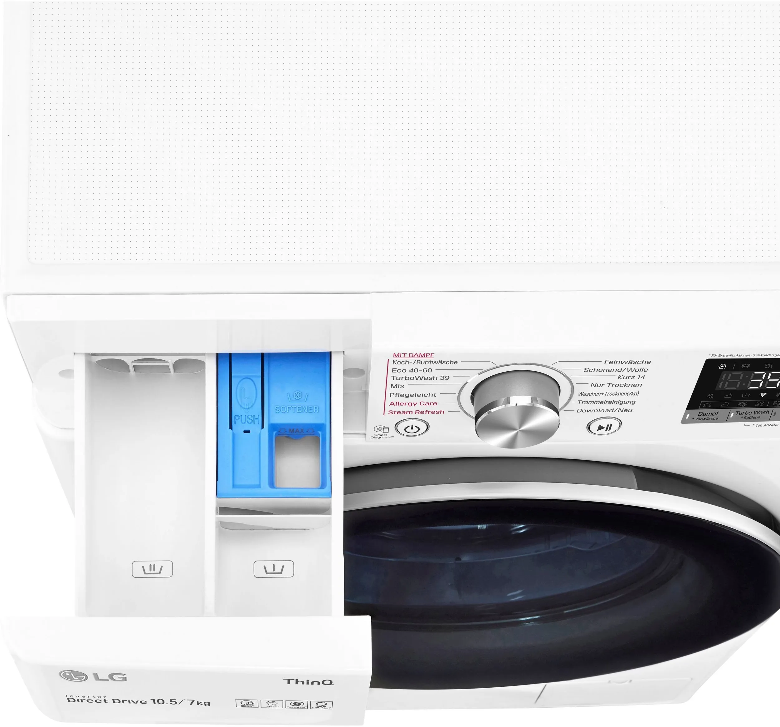 lg perilica-sušilica v7wd107h2e, 10,5 kg, 7 kg - slika 8