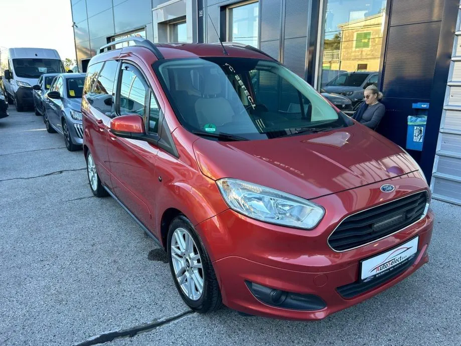 ford courier 1.5 tdci - 130000km - garancija - servisa - reg 1 god !!! - slika 2
