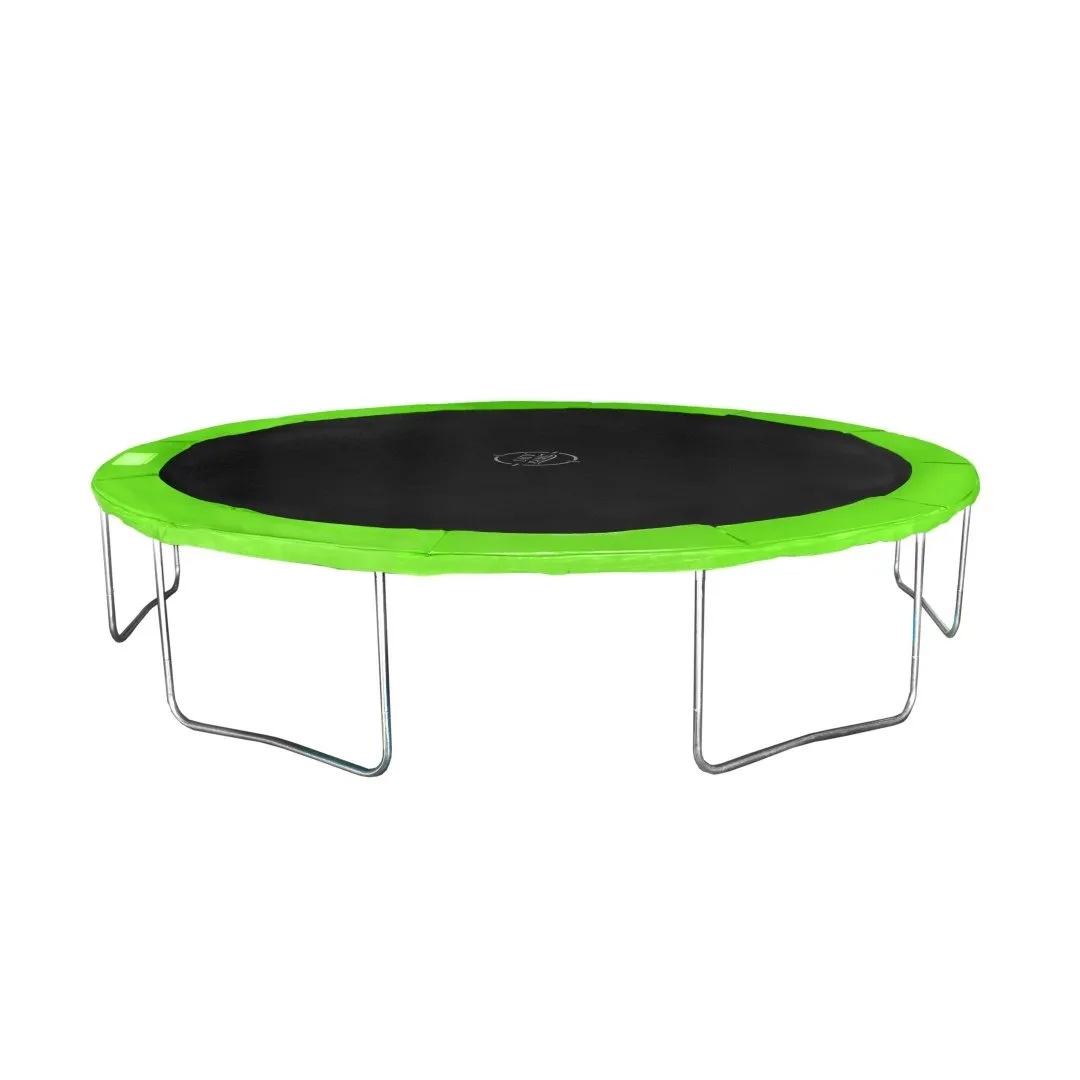 trampolin 12ft 366cm - zeleni - slika 4