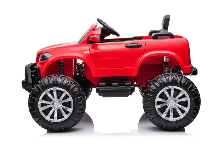 licencirani auto na akumulator mercedes dk-mt950 4x4 - crveni - slika 5