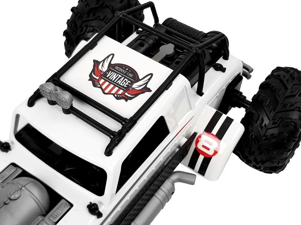 remote controlled buggy 1:12 2.4g white 20 km/h steam - slika 5