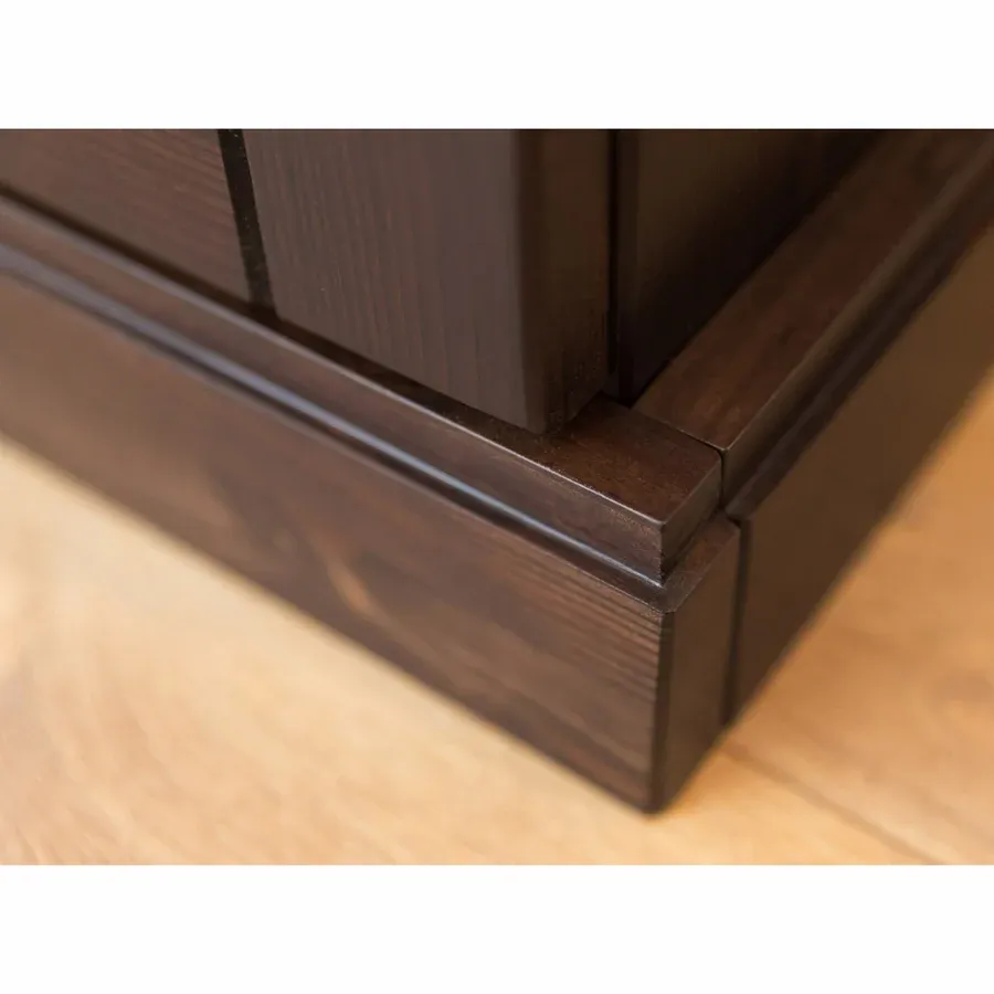 komoda rosella 129x54 cm, materijal: masivna borovina - slika 13