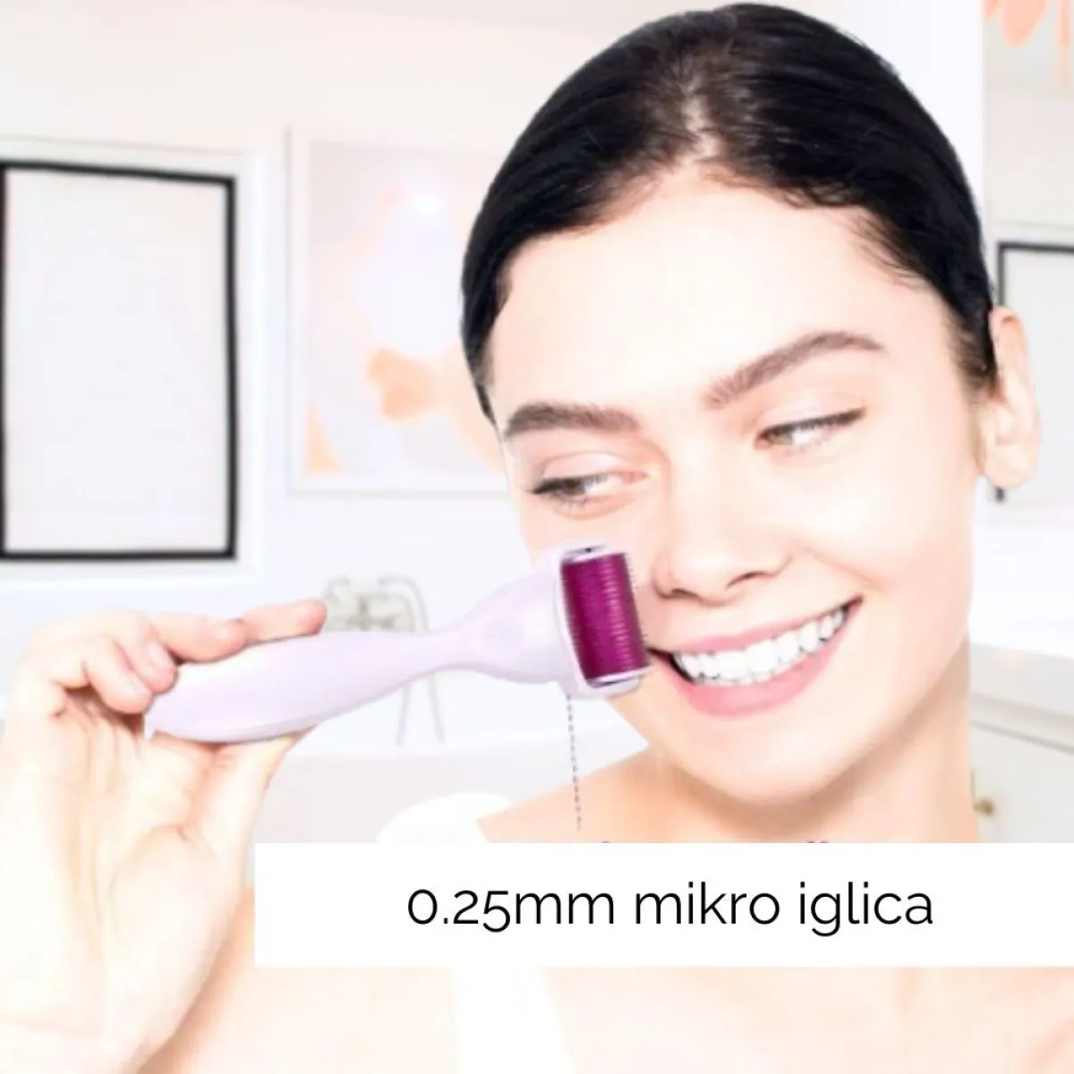 3u1 dermaroler masažer - valjak s mikroiglicama - slika 5