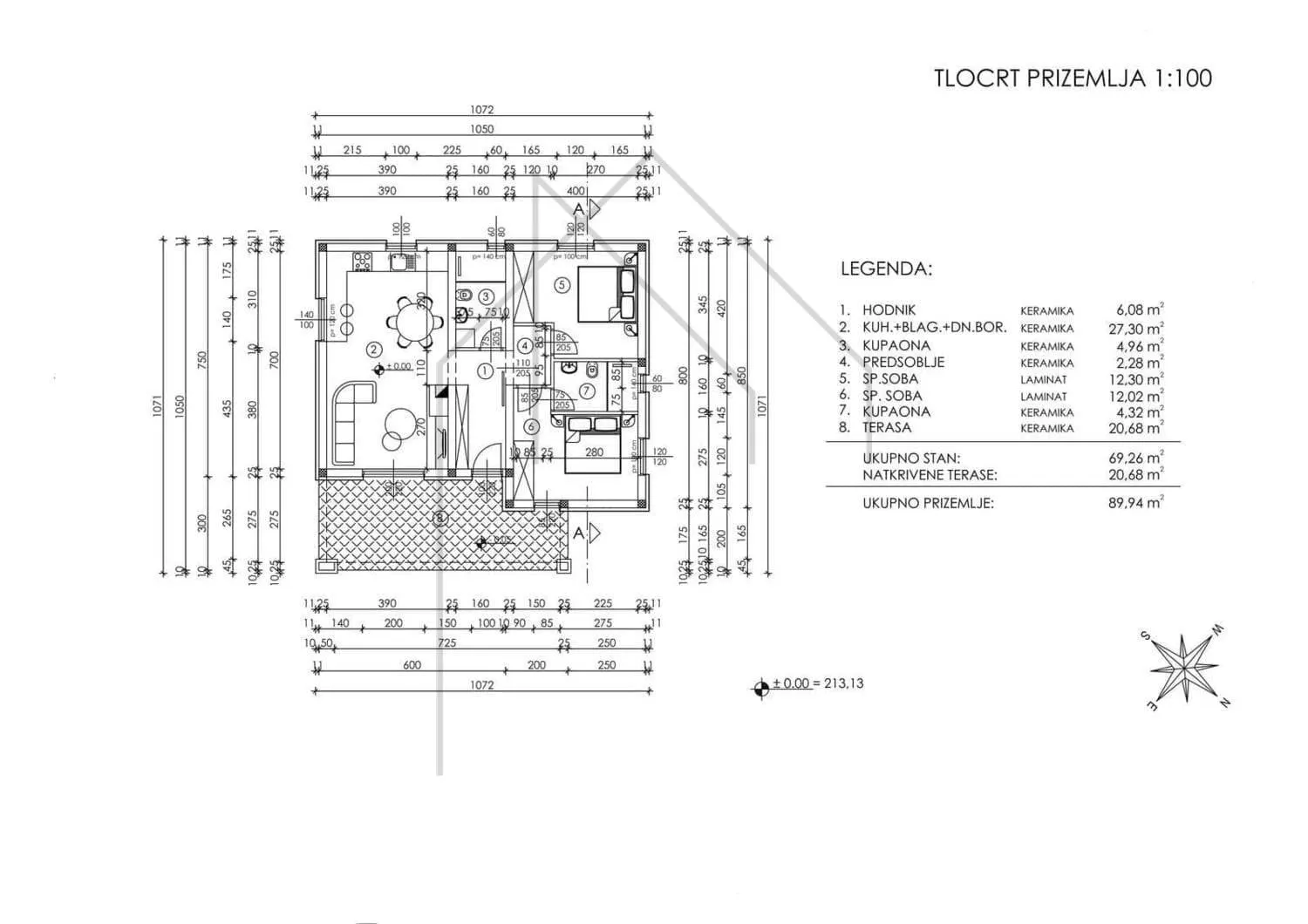 građevinsko zemljište s projektom labin - slika 7