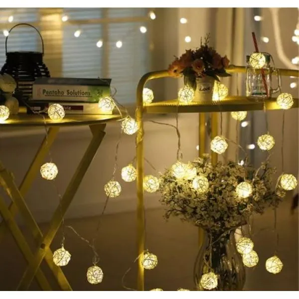 20 led dekorativnih novogodišnjih lampica 250 cm - slika 2
