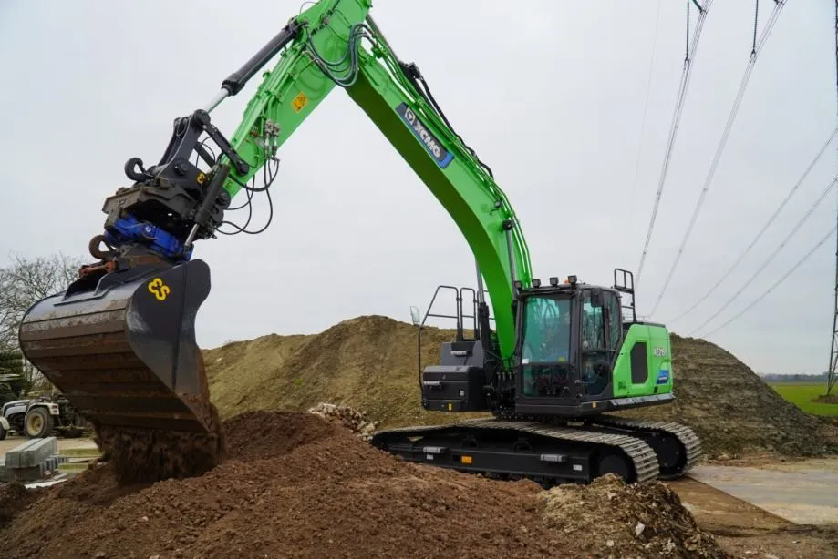 električni bager gusjeničar xcmg 23 t - slika 2