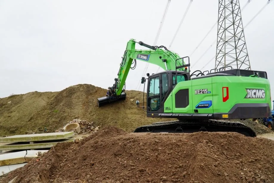 električni bager gusjeničar xcmg 23 t - slika 8