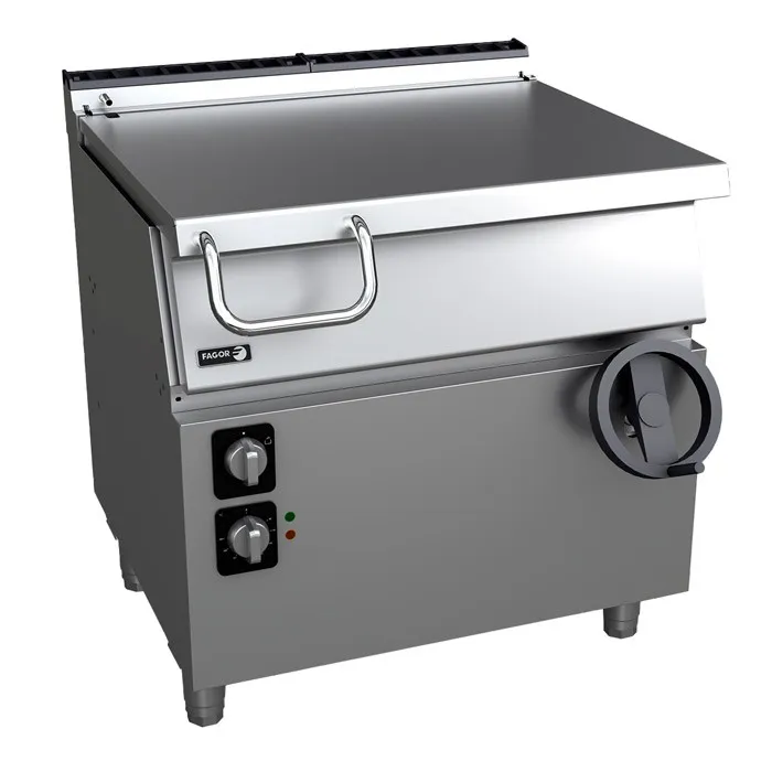 Električni kiper – nagibna tava, 60 l, 10 kW, inox – FAGOR SB-E710 - Split