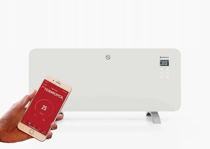 termofol električni radijator sa kaljenim stakolom 2000w - wi-fi - slika 2