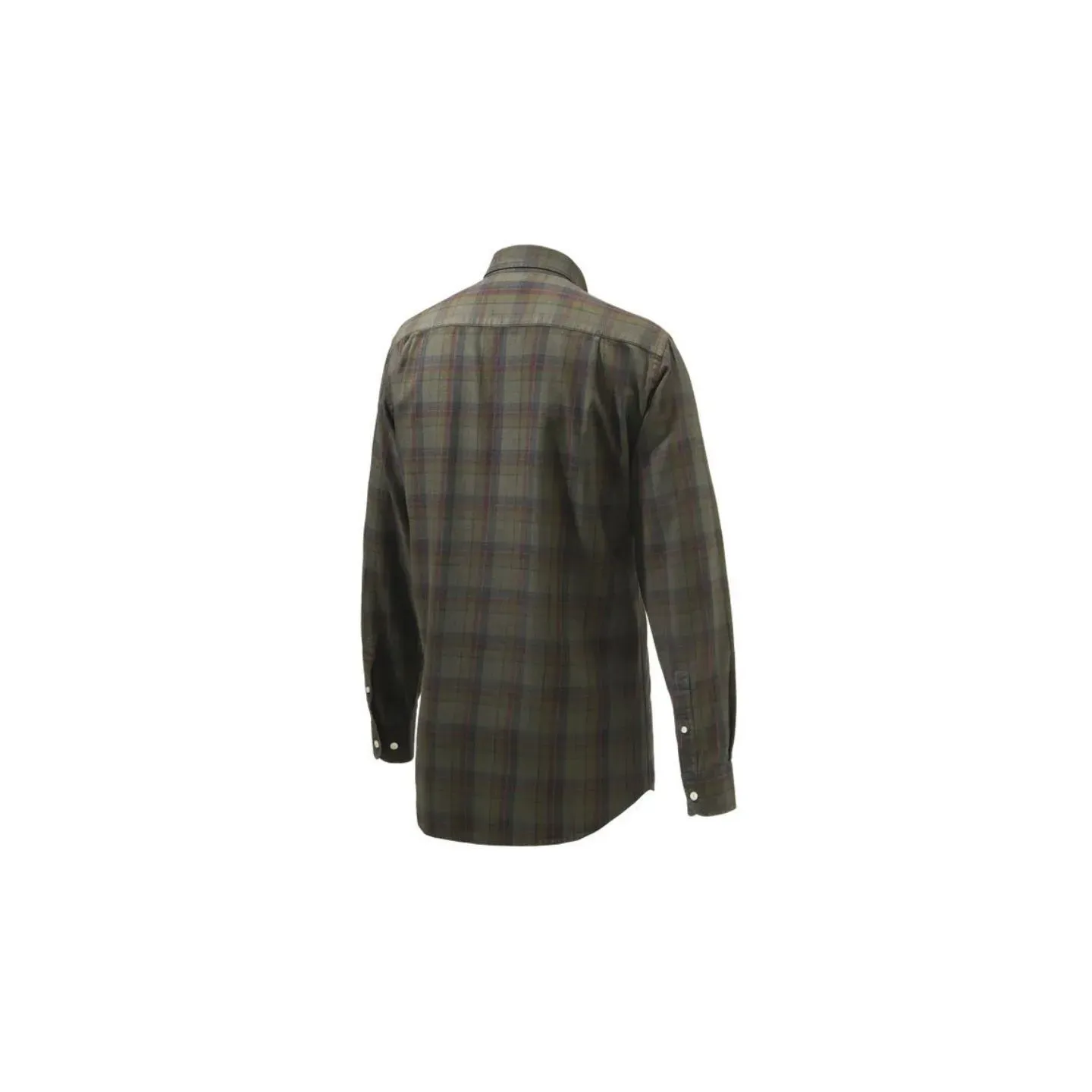 karirana muška košulja beretta wood button down bež/crvena - slika 2