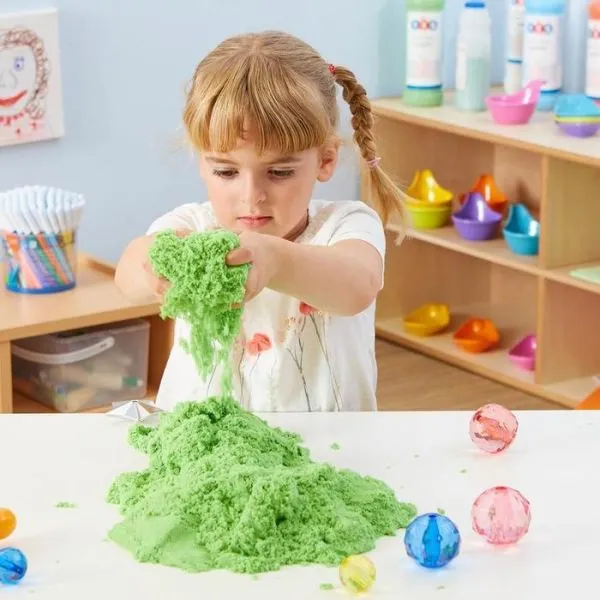 magičan kinetički pijesak - velika posuda 2kg - slika 5