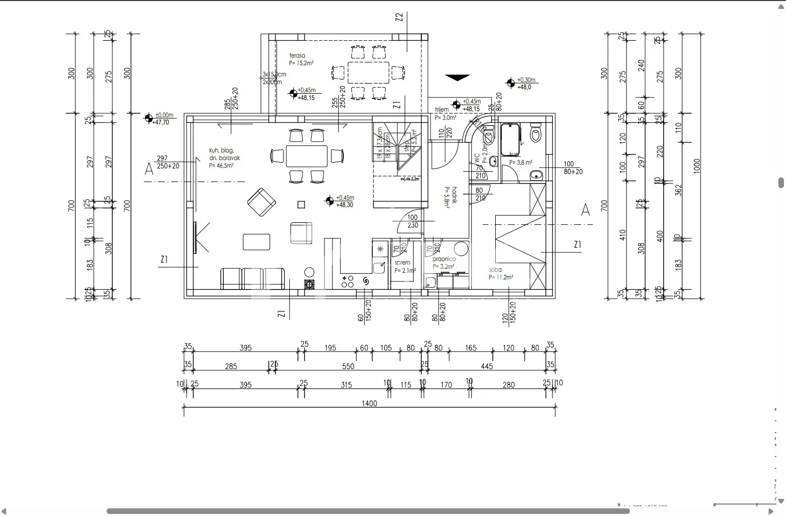 vrsi , građevinsko zemljište s glavnim projektom - slika 2