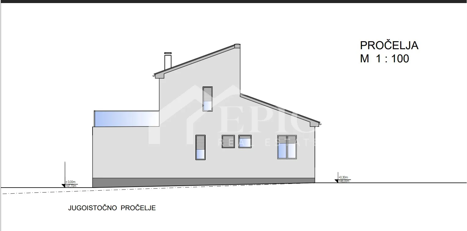 vrsi , građevinsko zemljište s glavnim projektom - slika 5