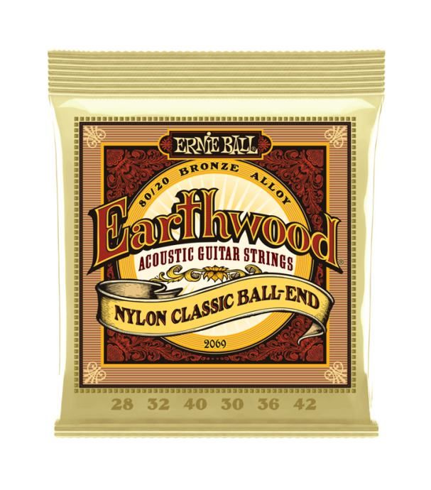 Ernie Ball Earthwood Folk Nylon 28-42 Žice Za Klasičnu Gitaru - Čakovec, Čakovec-istok