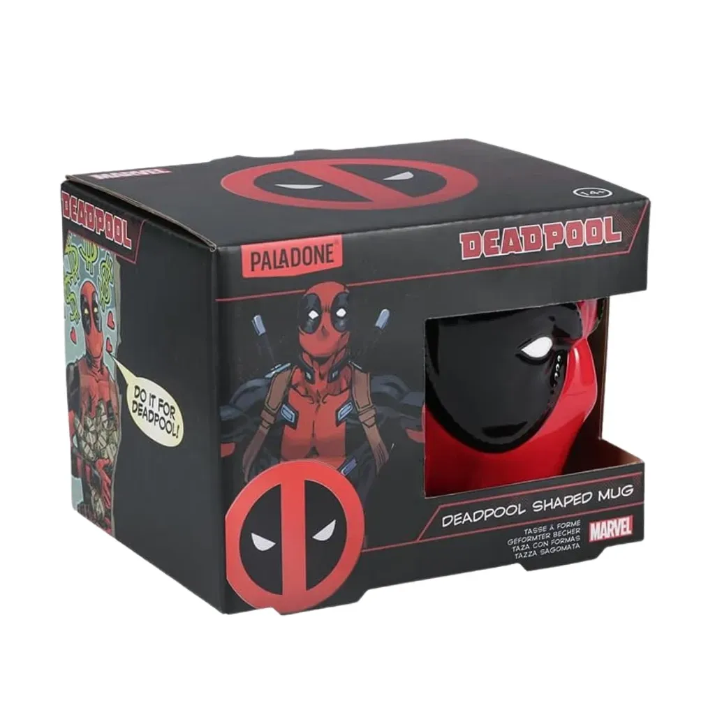 paladone deadpool 3d šalica, 350 ml - slika 5