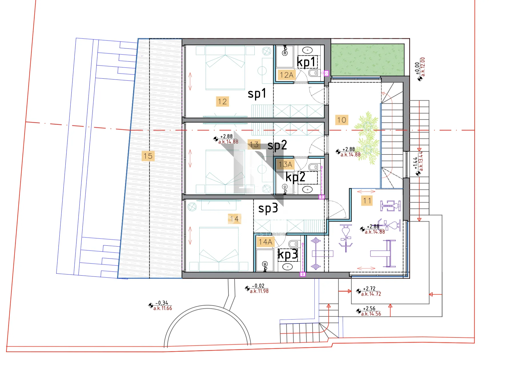 starigrad - moderna villa s bazenom 2. red od mora - 213m2 - slika 12