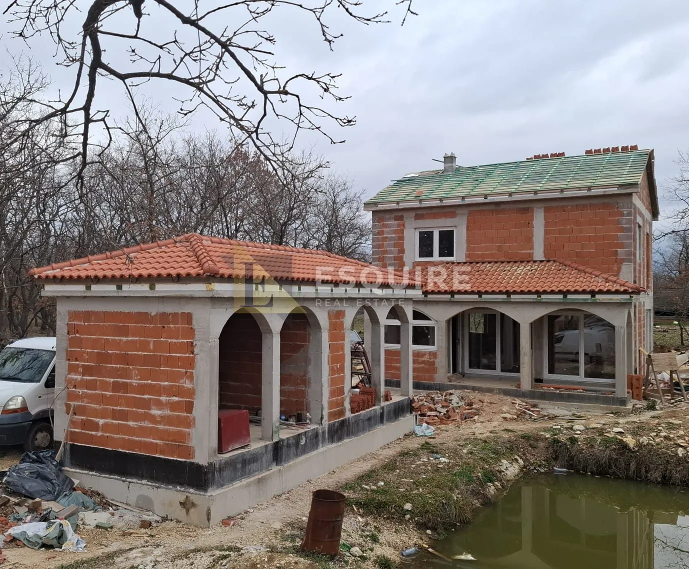 poličnik - katnica sa bazenom i konobom u izgradnji - 158m2 - slika 15