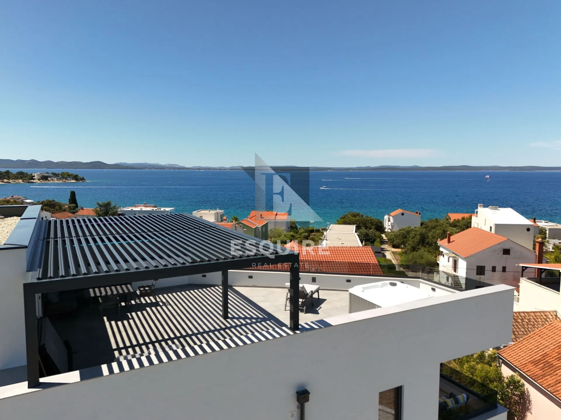 petrčane - punta skala luksuzni penthouse s krovnom terasom nadomak mora!! - slika 21