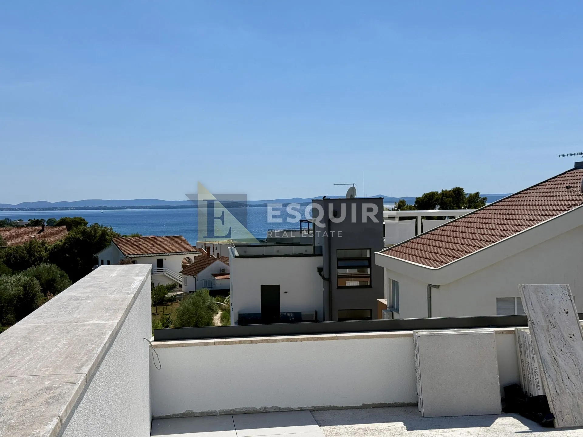 ZADAR – PETRČANE, Ekskluzivan penthouse S4 s krovnom terasom i panoramskim pogledom na more!! - Petrčane, Zadar