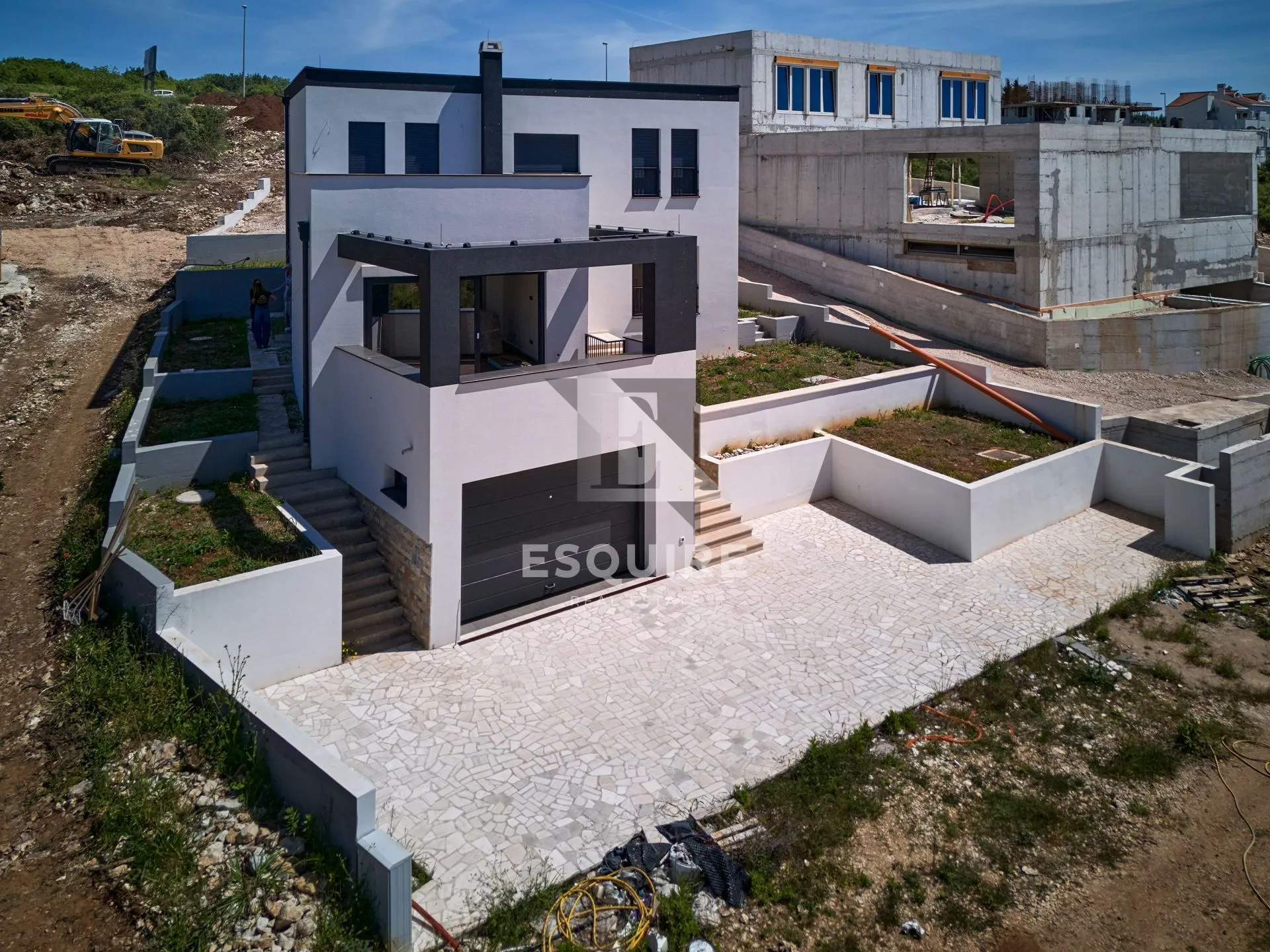 zadar - plovanija - luksuzna obiteljska vila s panoramskim pogledom - 210m2 - slika 6