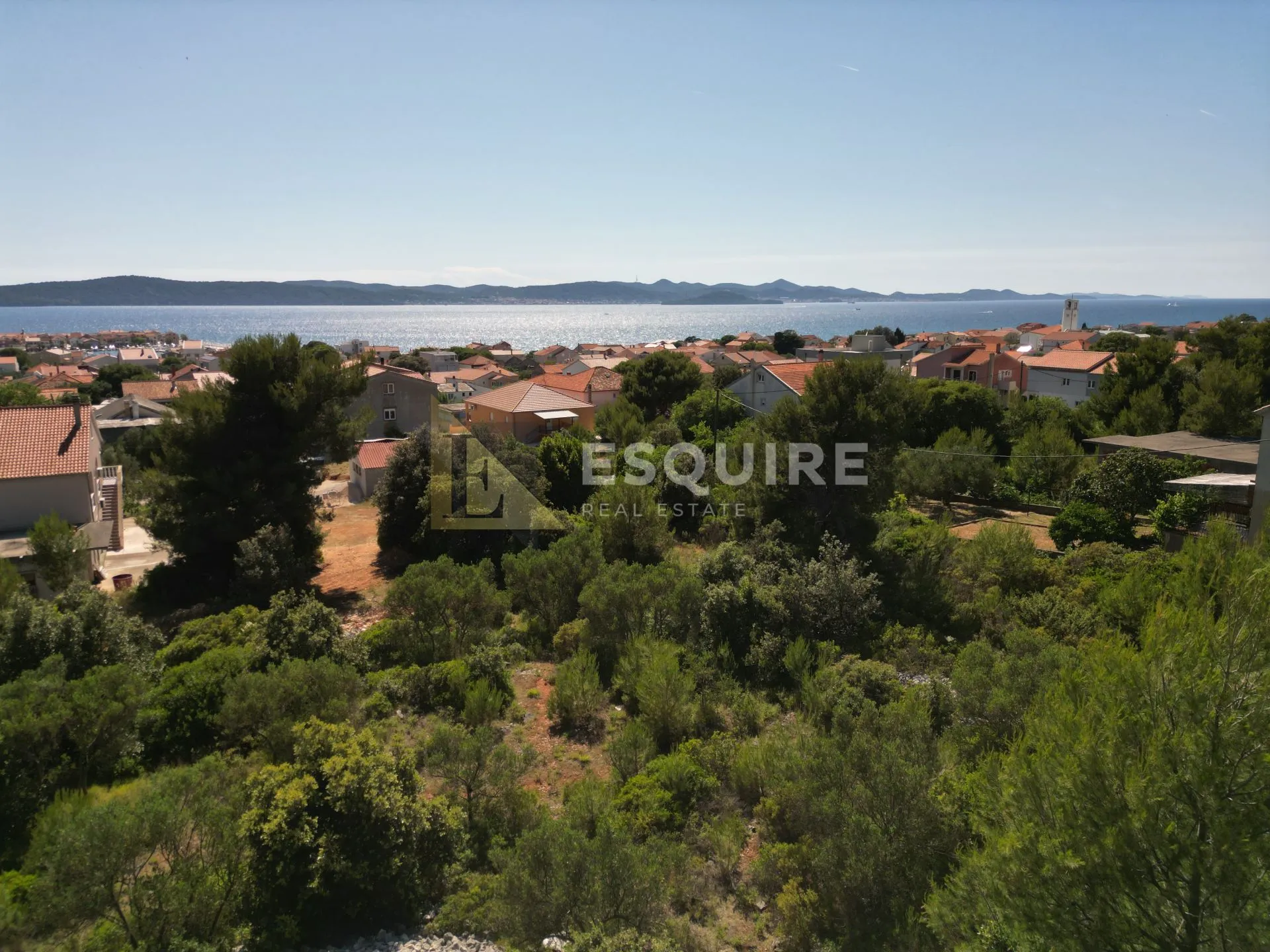 bibinje - građevinsko zemljište od 610 m2 s pogledom na more !! - slika 2