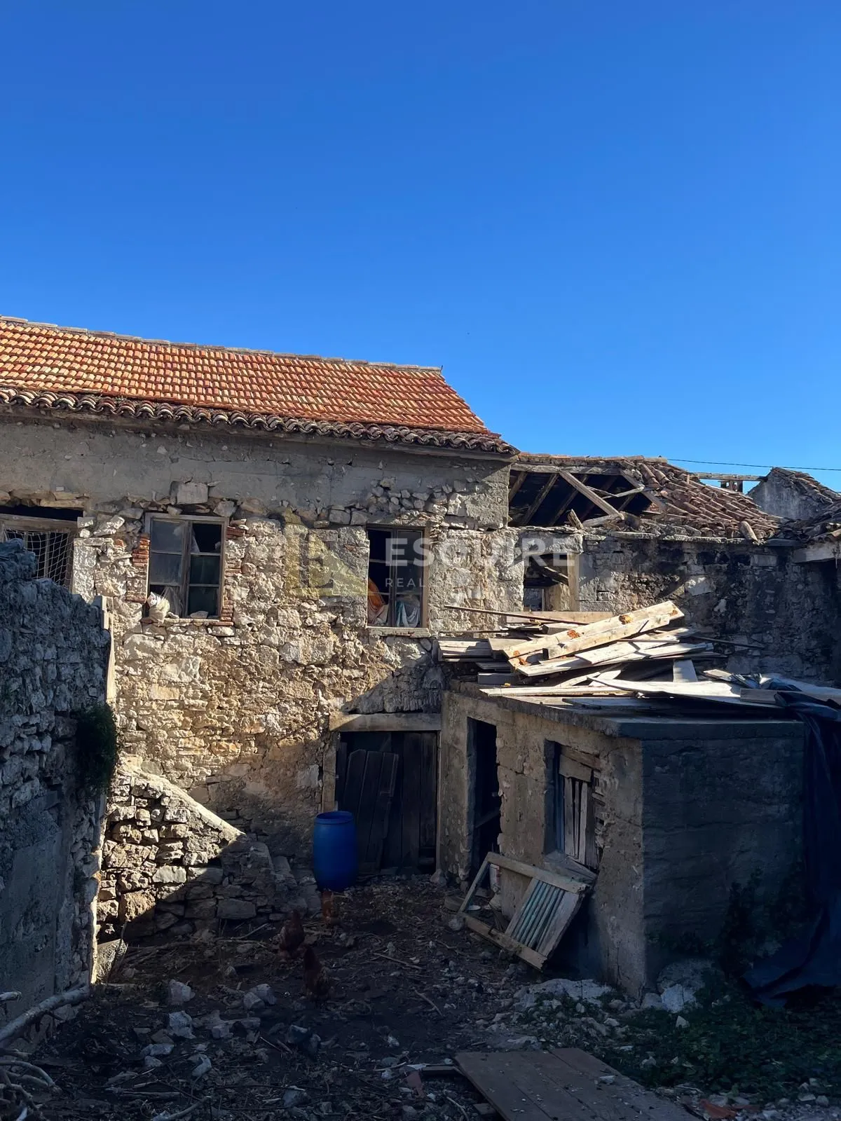 pašman - tkon - stara kamena kuća 80m od mora - 137m2 - slika 6