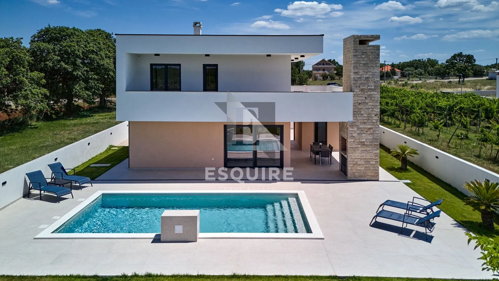 nin - žerava - moderna trosobna vila s bazenom - 188m2 - slika 3