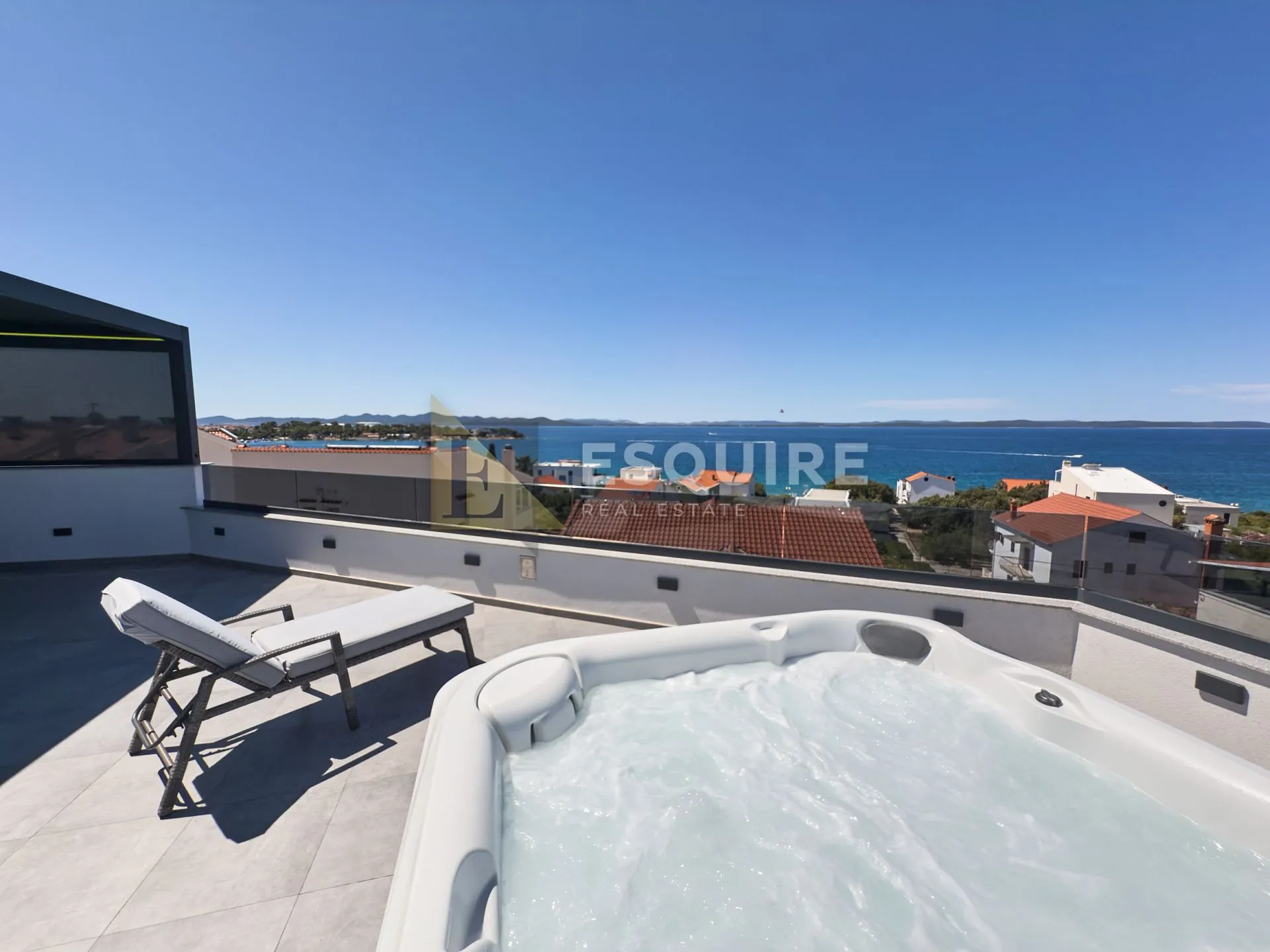 petrčane - punta skala luksuzni penthouse s krovnom terasom nadomak mora!! - slika 37