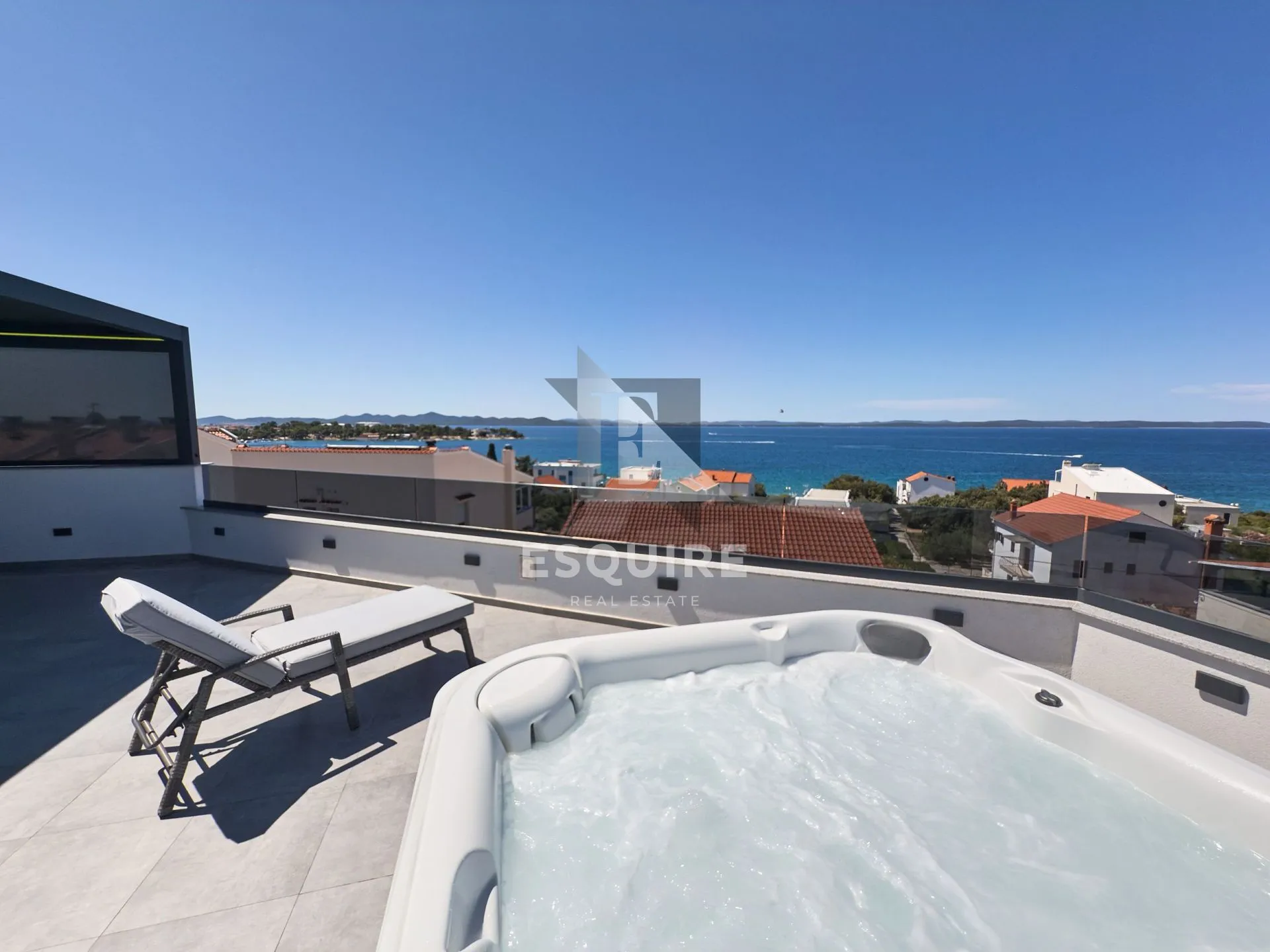 petrčane - punta skala luksuzni penthouse s krovnom terasom nadomak mora!! - slika 37