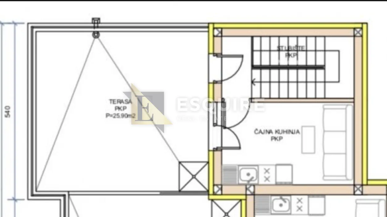 privlaka - troetažni stan, novogradnja - 124m2 - slika 4