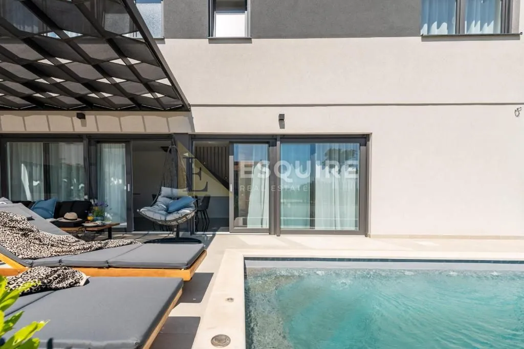 privlaka - duplex vila s bazenom 3. red od mora - 190m2 - slika 6