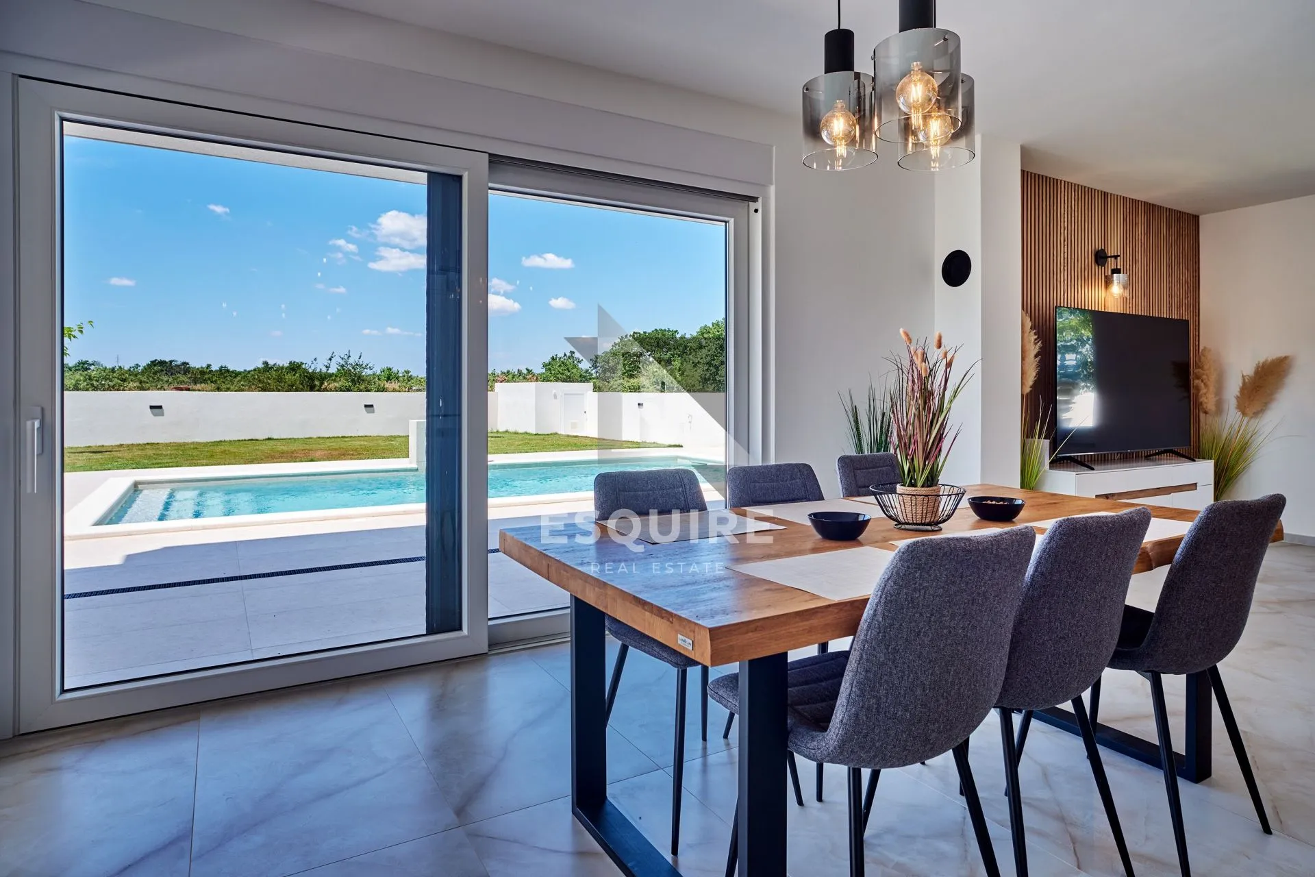 nin - žerava - moderna trosobna vila s bazenom - 188m2 - slika 17
