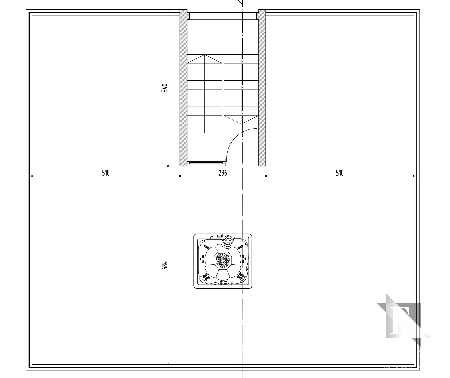 turanj - dvosoban penthouse 70m od mora - 101m2 - slika 30