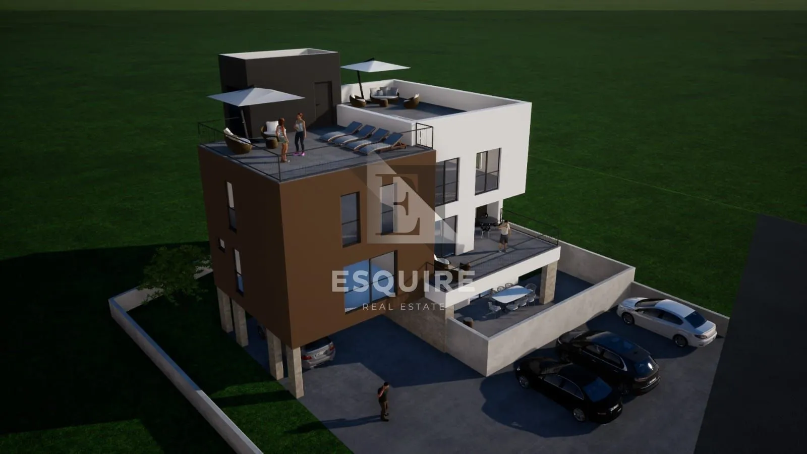 zaton – prostrani apartman s vrtom i terasom u mirnom okruženju!! - slika 12