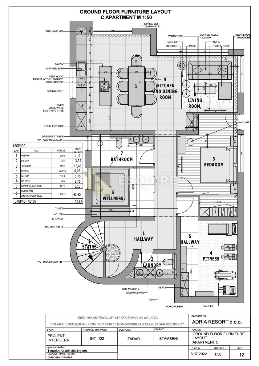 zaton - luksuzna četverosobna vila 1. red do mora - 240m2 - slika 19