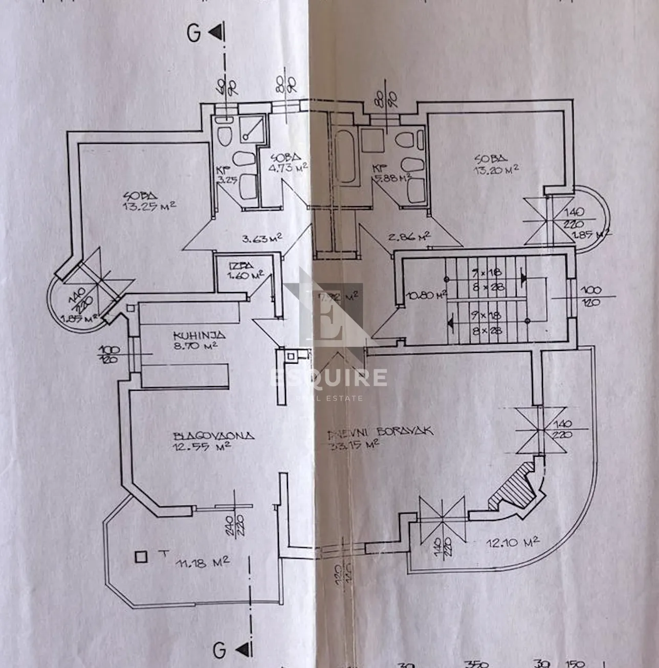 zaton - luksuzna vila s bazenom, 8 spavaćih soba - 385m2 - slika 44