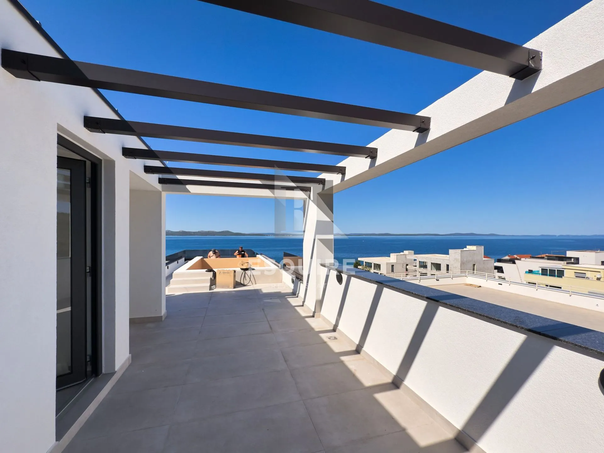 zadar - kožino luksuzan četverosoban penthouse s4 s grijanim bazenom na krovnoj terasi, 100m od mora - 265m2 - slika 21