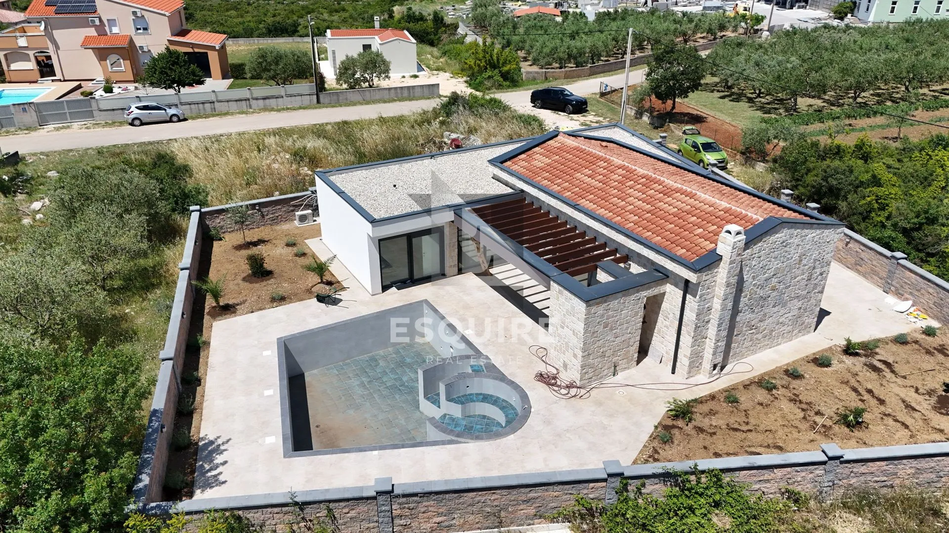 zadar - debeljak trosobna vila s bazenom - 145m2 - slika 4