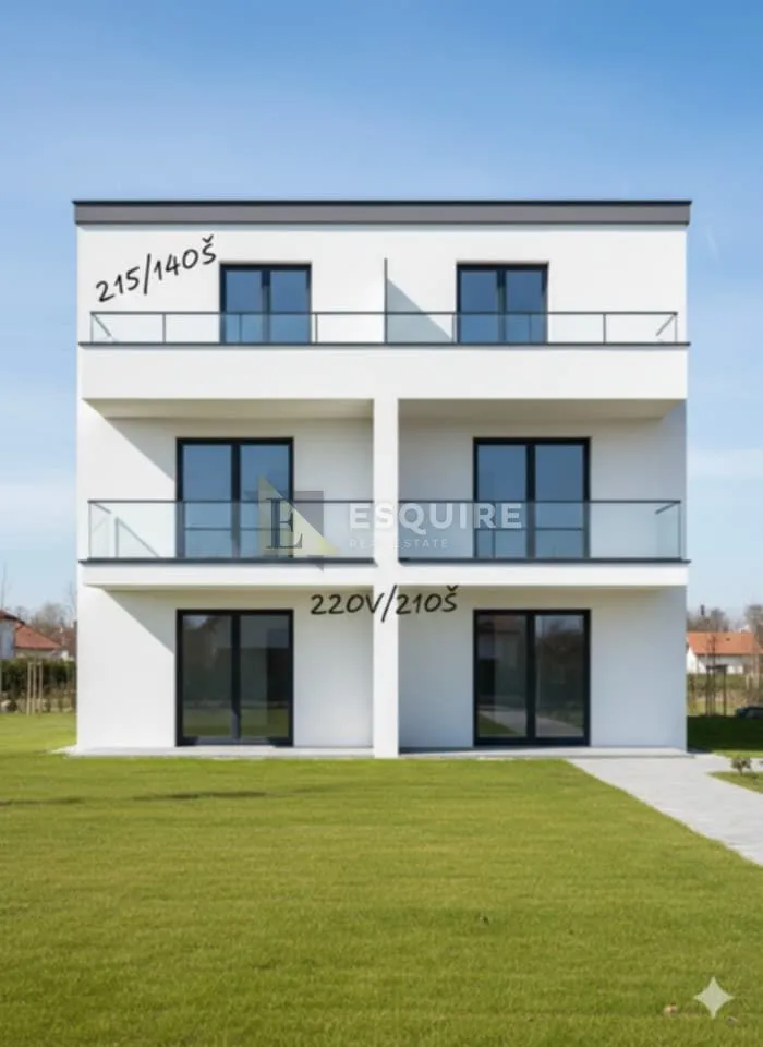 privlaka - troetažni stan, novogradnja - 124m2 - slika 6