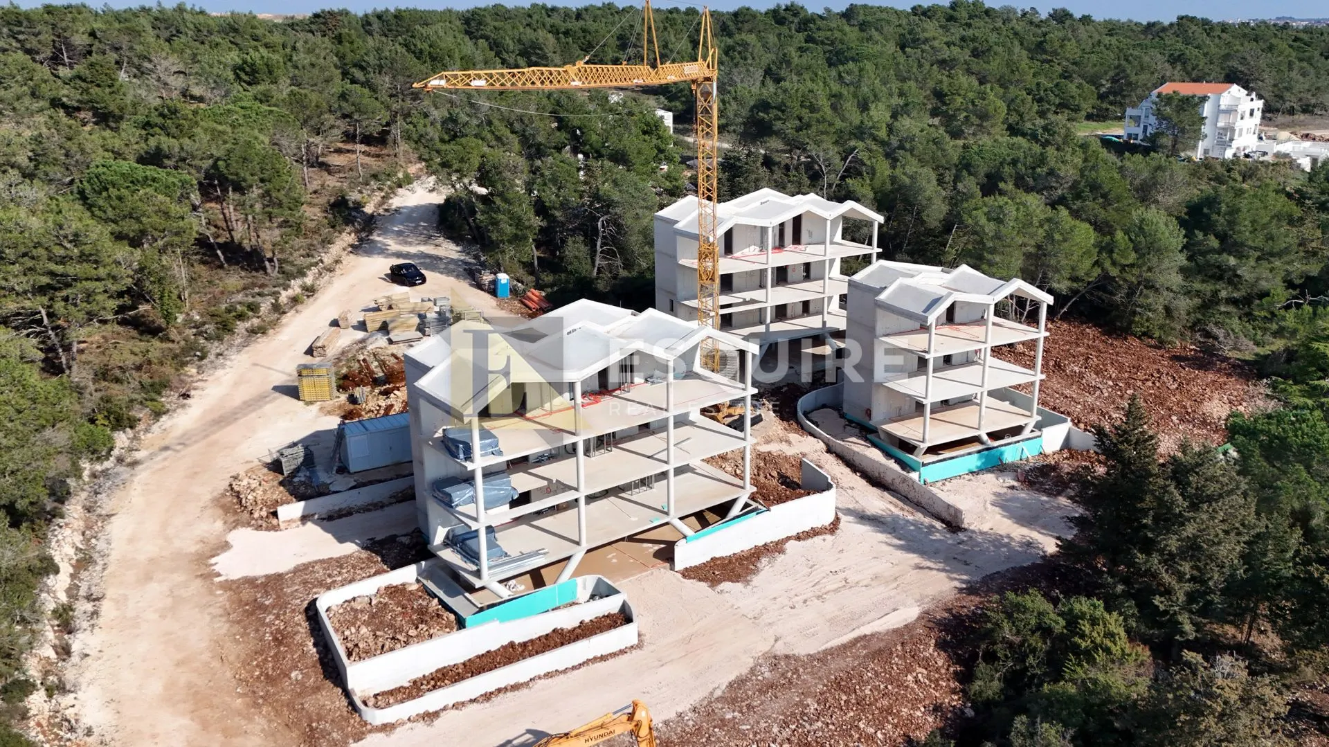 zadar - diklo - dvosobni stan s panoramskim pogledom na 2. katu z3s3 - 148m2 - slika 2