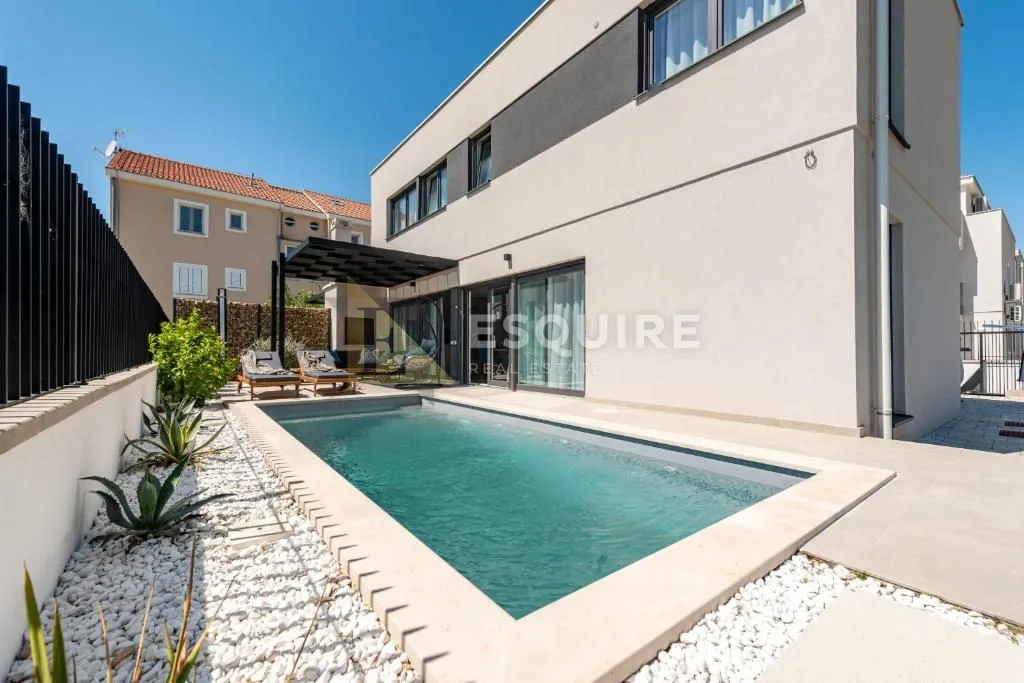 privlaka - duplex vila s bazenom 3. red od mora - 190m2 - slika 3