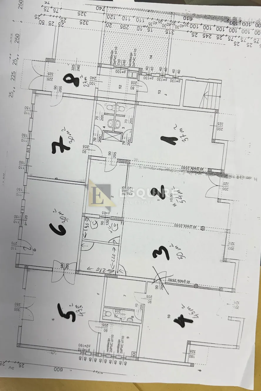 zaton - dvije poslovno stambene zgrade - 1200m2 - slika 38