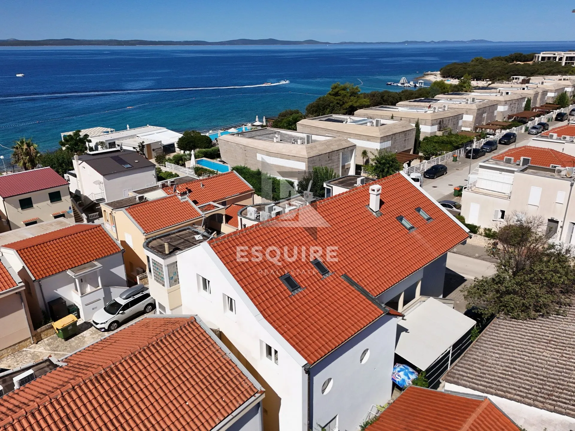 punta skala - petrčane - drugi red od mora namješten luksuzni penthouse, 168 m²!!! - slika 3