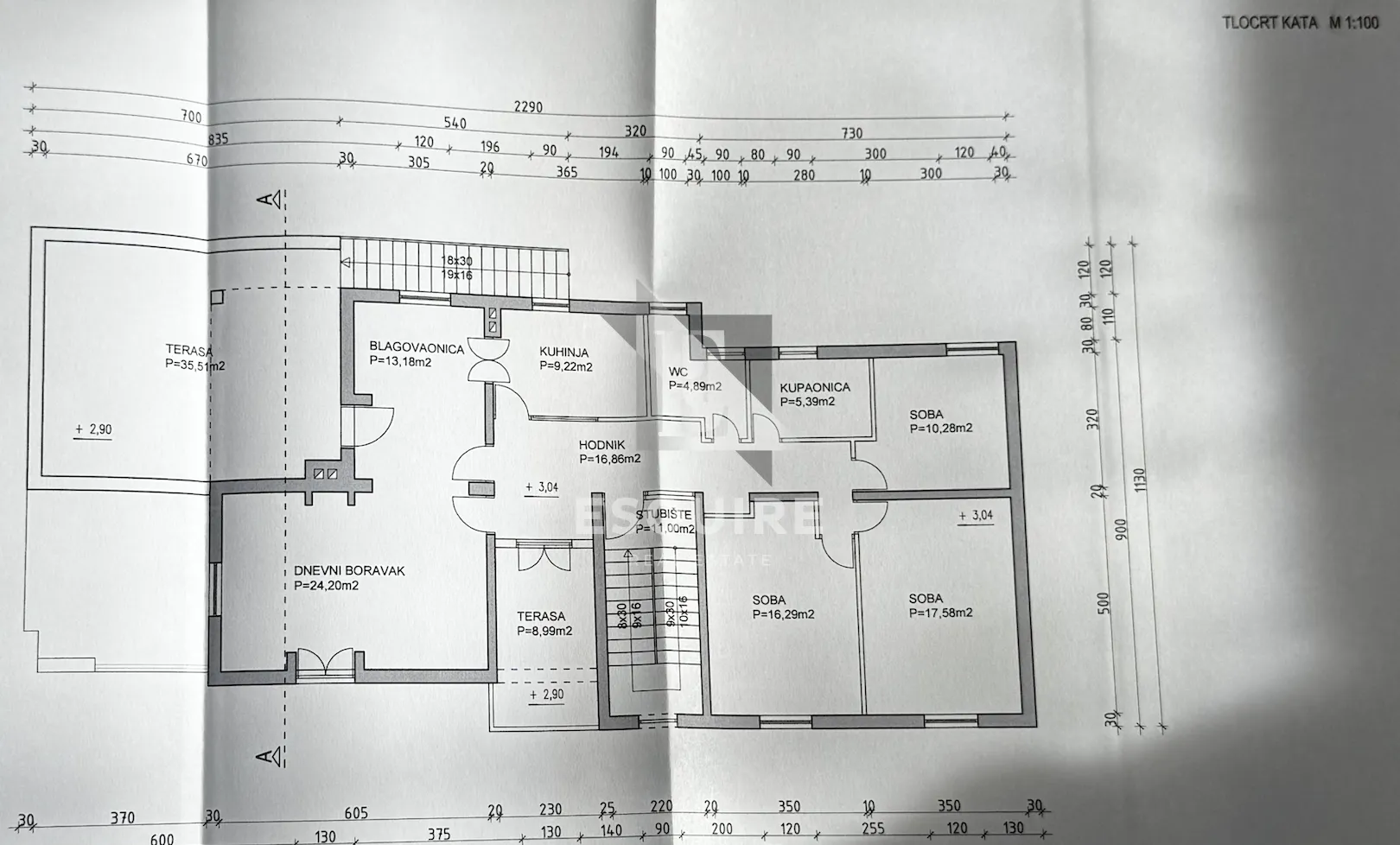brač - sutivan - kuća sa dvije stambene jedinice i bazenom - 425m2 - slika 48
