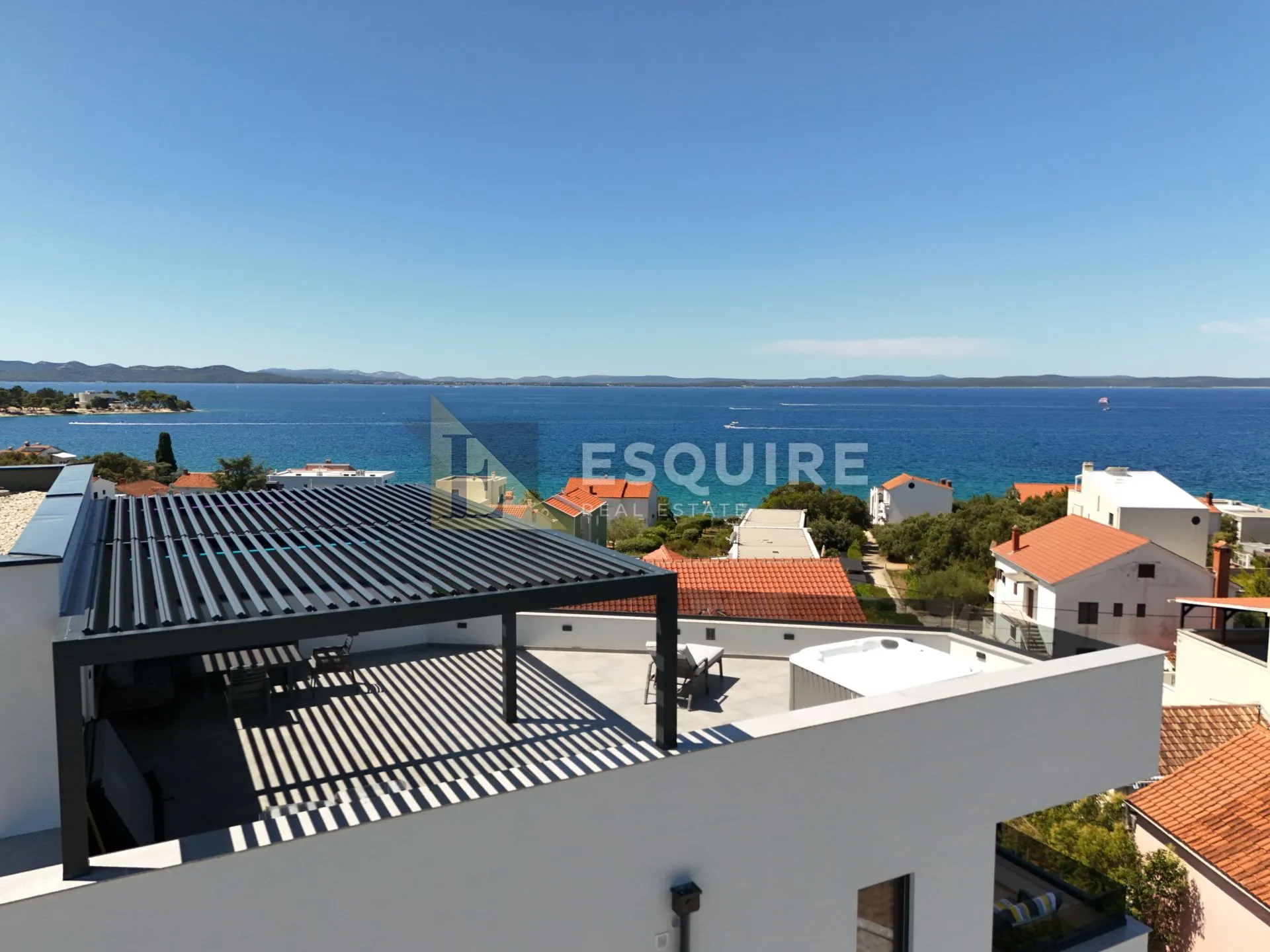 petrčane - punta skala luksuzni penthouse s krovnom terasom nadomak mora!! - slika 21