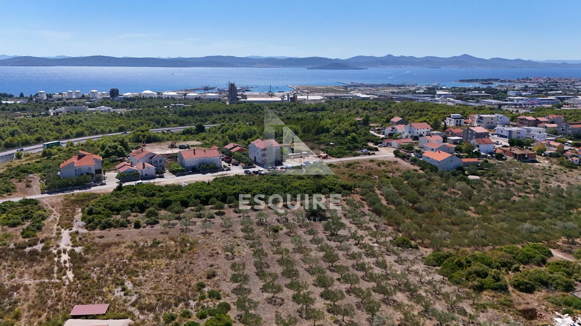 zadar - ploča - građevinski teren 1280m2 + 2539 m² izvan građevinskog područja - slika 6